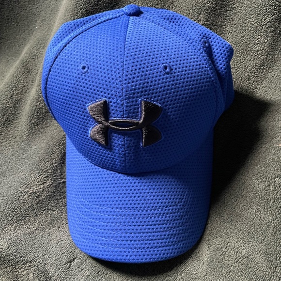 Under Armour blue fitted hat - Picture 1 of 3